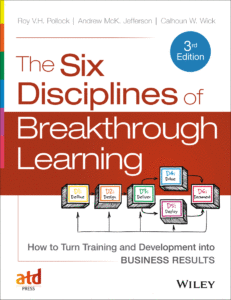 The Six Disciplines of Breakthrough Learning: How to Turn Training and Development Into Business Results